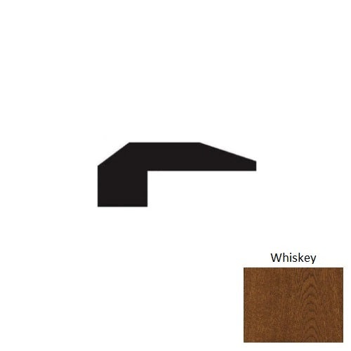 Momentum Whiskey Hardwood Moulding / Trim - 84" Threshold - Wire Brushed