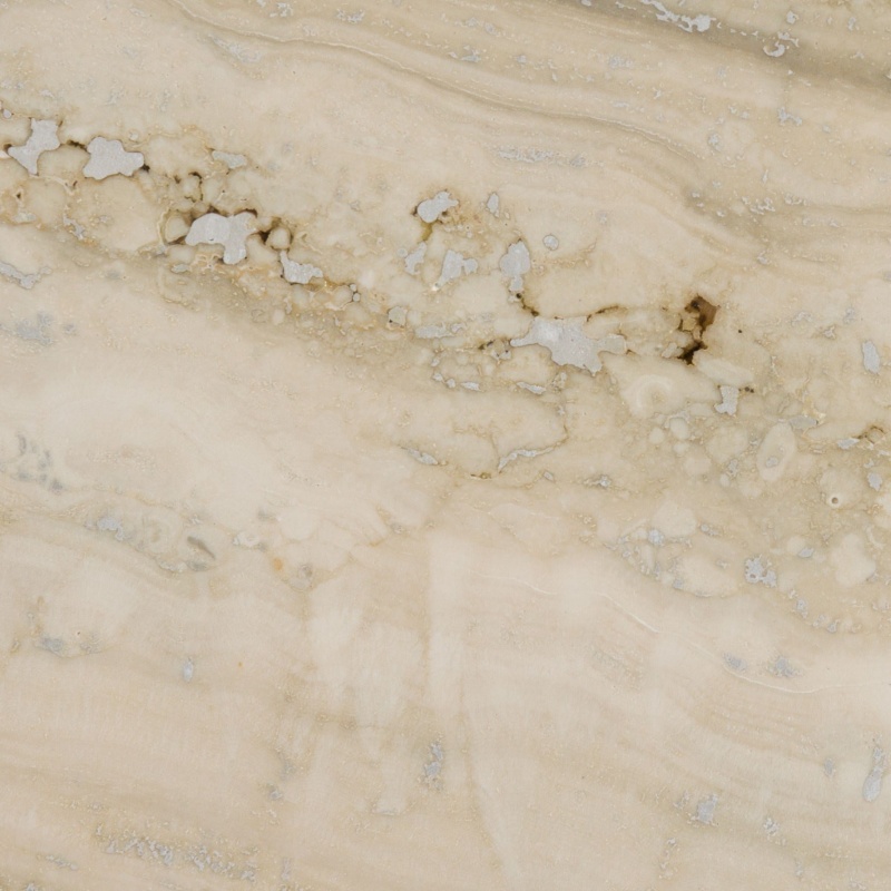 New Silver Travertine Tile - Polished