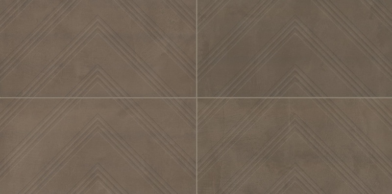Clearance Sale! Chord Baritone Brown Porcelain Tile - Textured - 12" X 24"