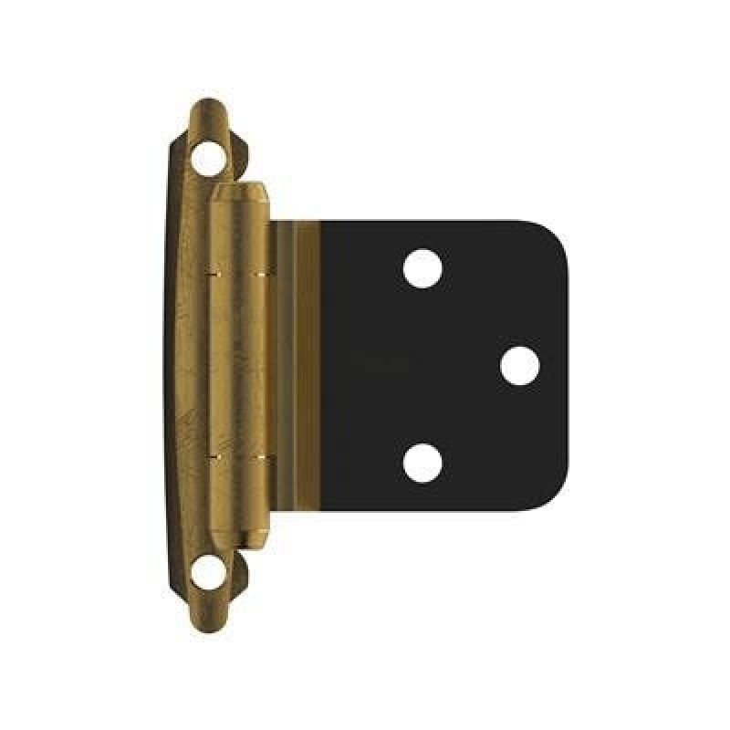 Antique Brass Self-Closing Cabinet Hinge