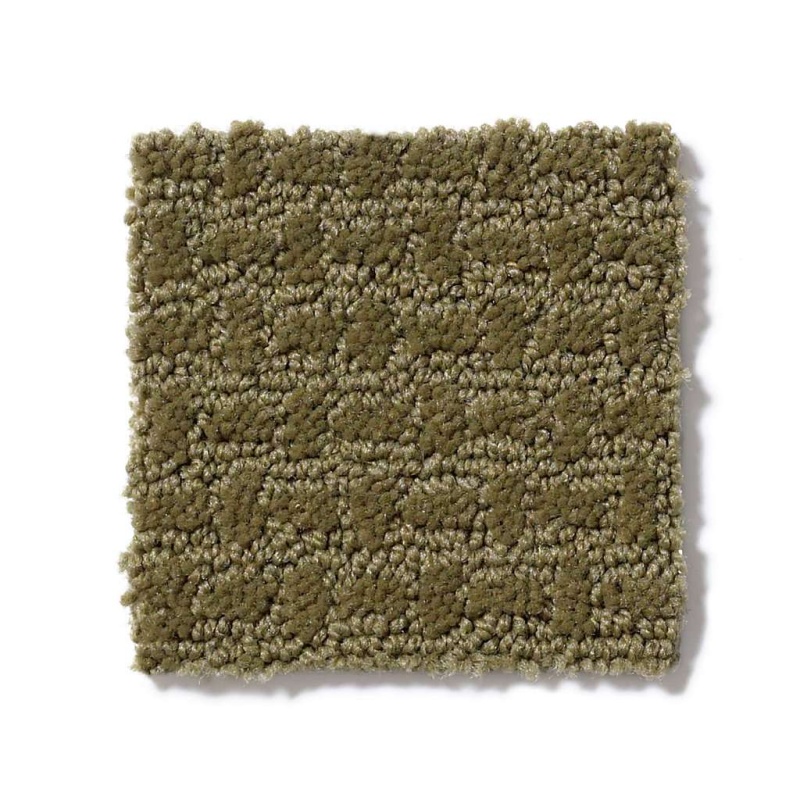 Ray Of Light Organic Leaf Nylon Carpet - Pattern