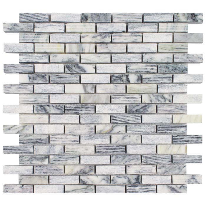 Metropolitan Contempo Oasis Deco Natural Stone Mosaic - Brick - Multi Finish
