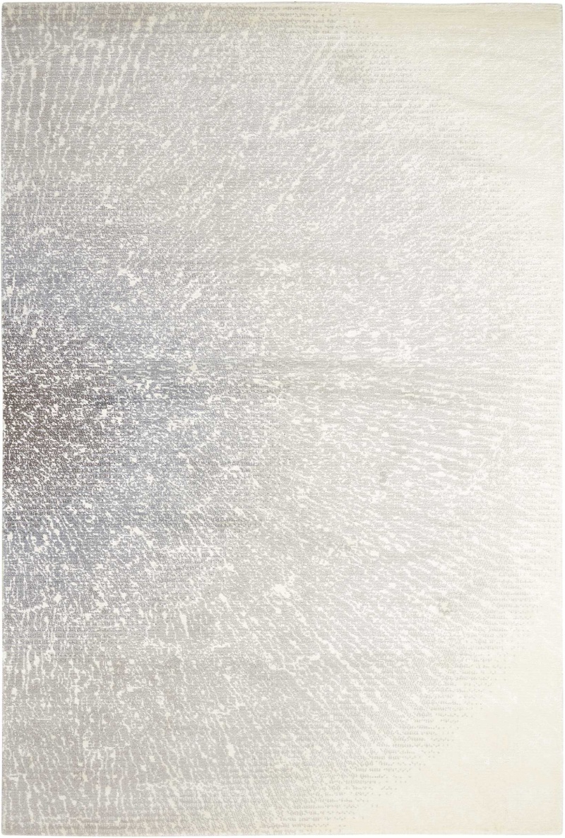 Twilight Twi12 Ivory / Grey Wool Blend Modern Area Rug