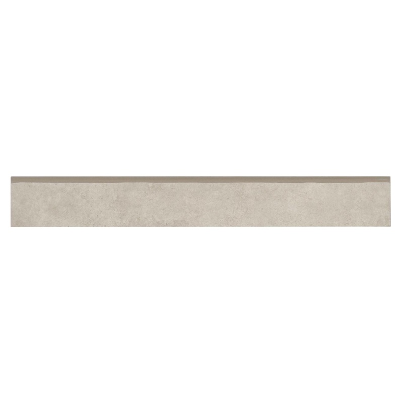 Materika Sand Porcelain Floor & Wall Trim - 3" X 24" Bullnose - Matte