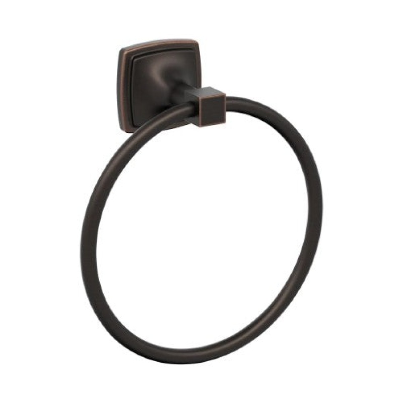 Stature Zinc & Aluminum Wall Mounted Towel Ring - Oil Rubbed Bronze - 6 5/8" (168 Mm) Length