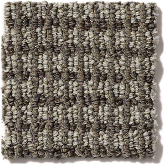 Pet Perfect Abbey's Road Stylish Gray Nylon Carpet - Pattern
