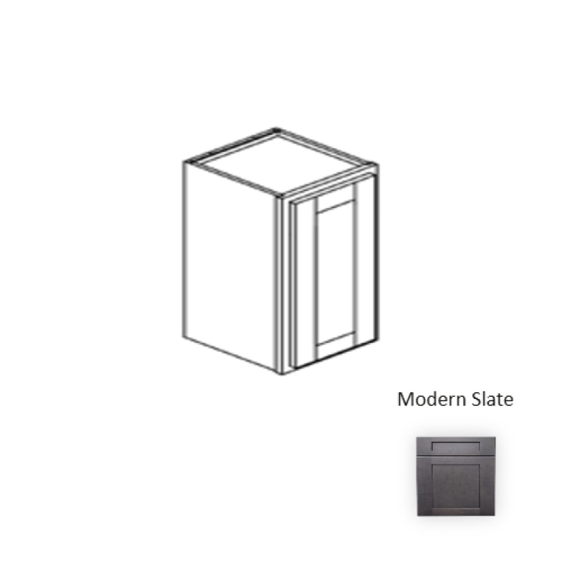 Framed Shaker Deluxe Modern Slate Wall Cabinet