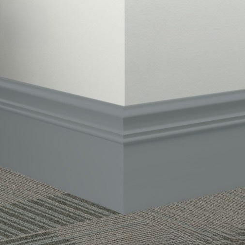 Johnsonite Storm Cloud Rubber Millwork Contoured Wall Base