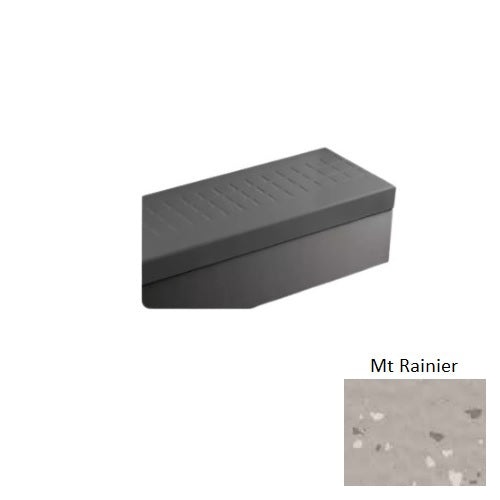 Johnsonite Mt Rainier Raised Square Rubber Stair Tread