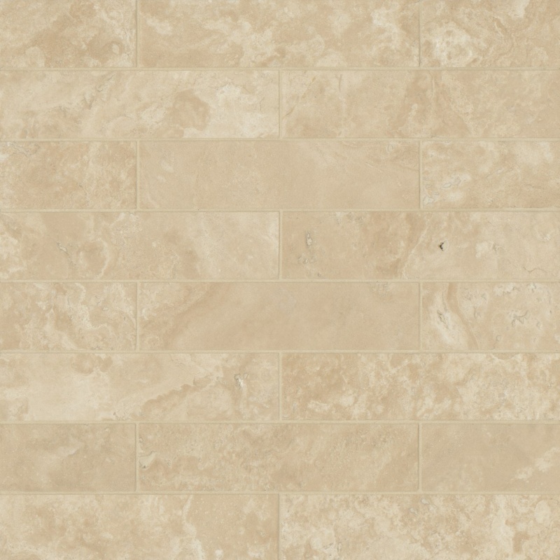 Durango Travertine Tile - Brushed - 3" X 12"