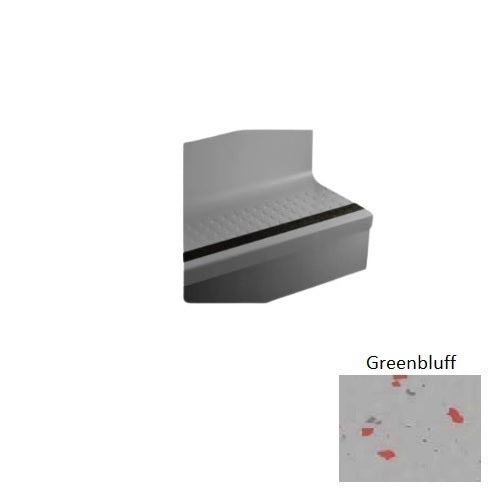 Johnsonite Greenbluff Raised Round Rubber Stair Tread
