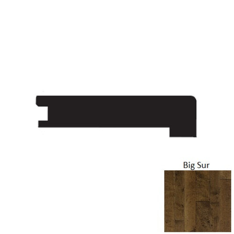 Big Sur Hardwood Flush Square Stair Nose