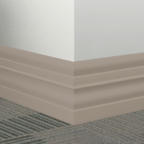 Johnsonite Fawn Rubber Millwork Contoured Wall Base
