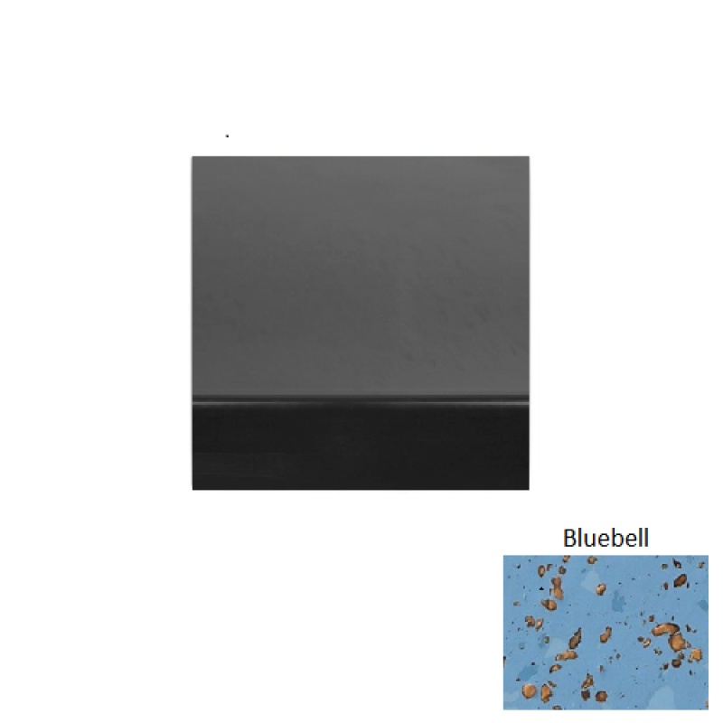 Renew 61 Bluebell Heavy Duty Rubber Stair Tread - Smooth