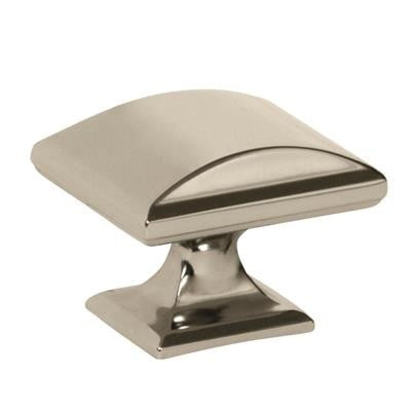 Candler Zinc Cabinet Knob - Polished Nickel
