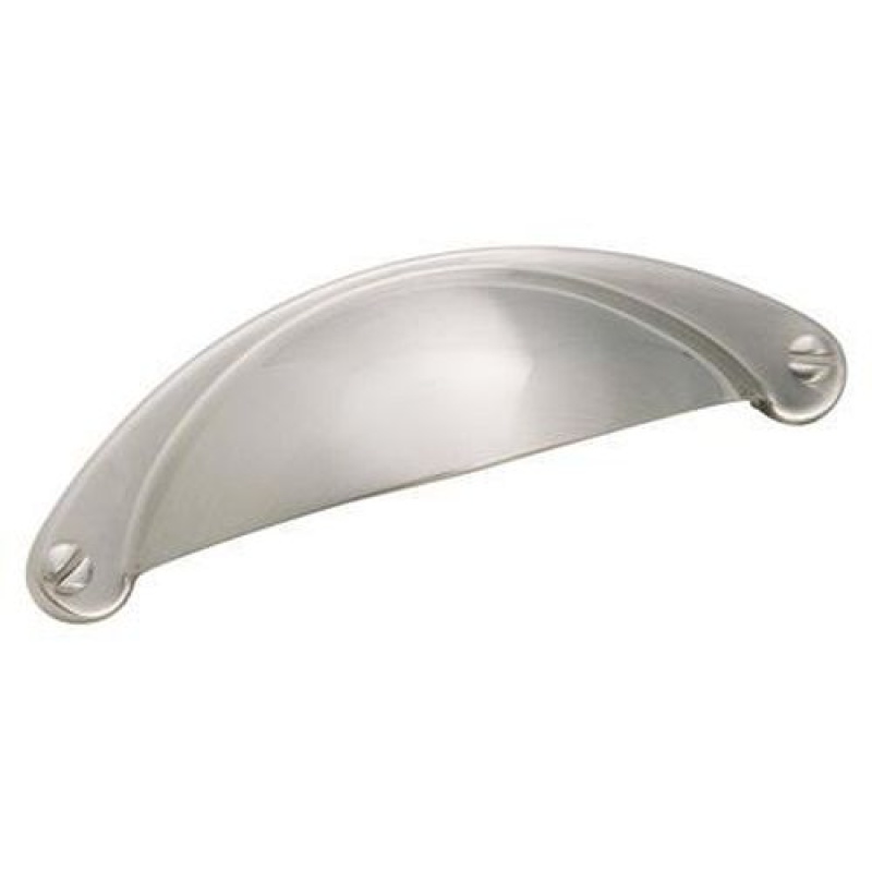 Bp9365g10 Cup Pulls Zinc Cabinet Cup Pull - Satin Nickel - 2 1/2" (64 Mm) Center To Center