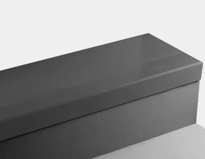 Dark Brown Fast Lane Rubber Angle Fit Stair Tread