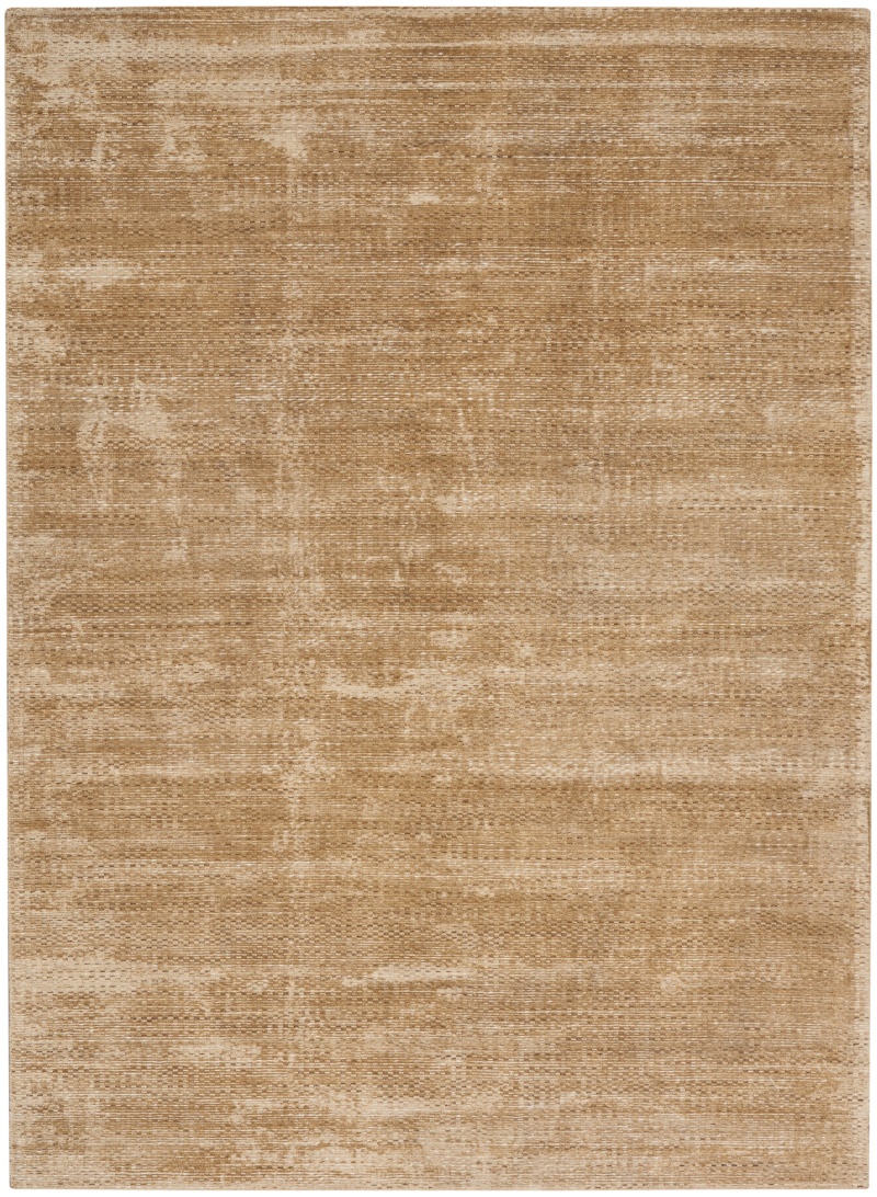 Calvin Klein Valley Vll01 Gold Wool Blend Modern Area Rug 9 Ft X 12 Ft