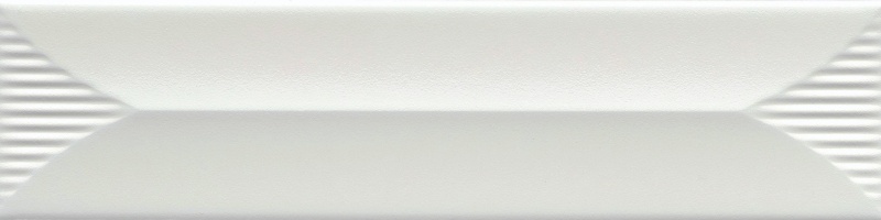 Euphoria Pearl Arrow Ceramic Tile - Satin - 3" x 12"