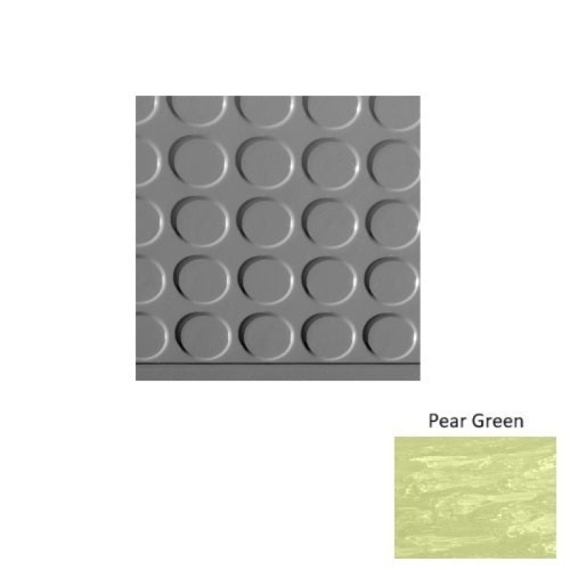 Roppe Pear Green Textured Rubber Stair Tread