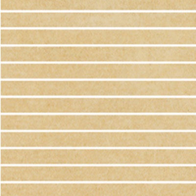 Brush Stroke Beige Stroke Porcelain Mosaic - 1" X 2" Lines - Honed
