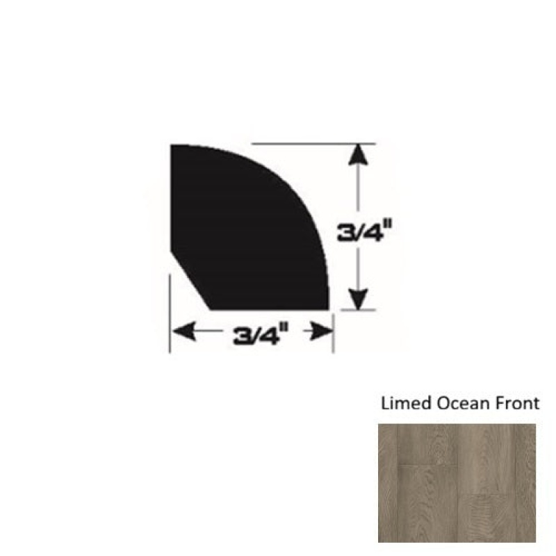 Hartco TimberBrushed Gold Limed Ocean Front Quarter Round