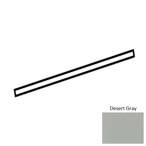 Color Wheel Desert Gray Ceramic Wall Trim - 1/2" X 11 15/16" Jolly