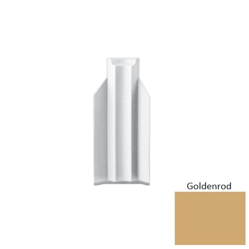 Rcb Goldenrod Rubber Moulding Trim Inside Corner Blocks