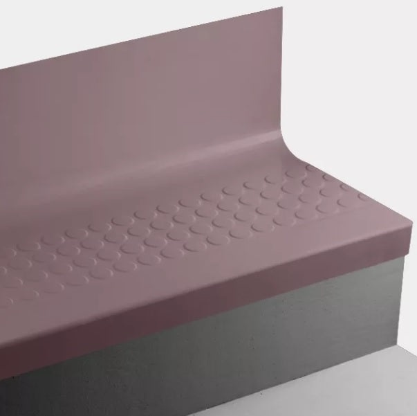 Misted Plum Raised Round Rubber Moulding / Trim