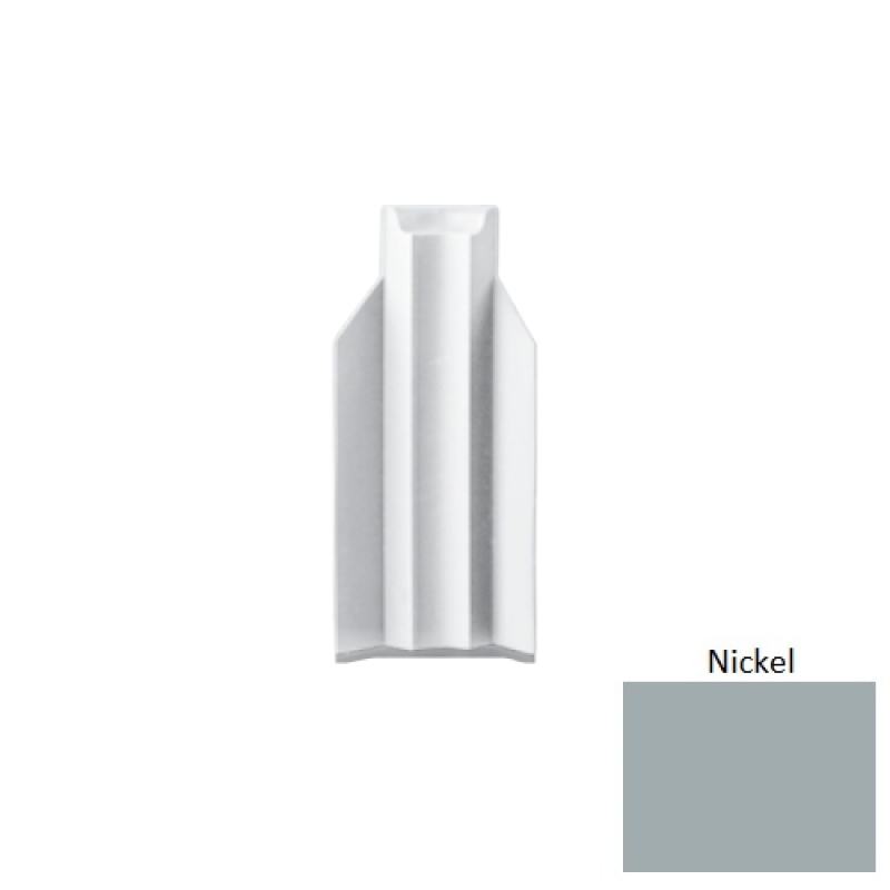 Nickel Rubber Moulding Inside Corner Blocks