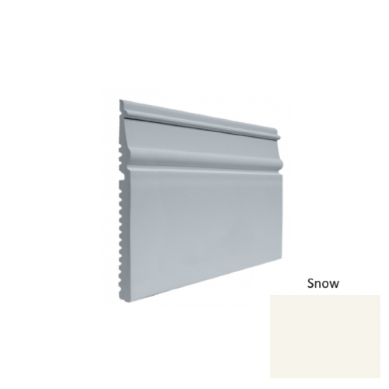 Contours #55 Nobility Snow Rubber Profiled Wall Base