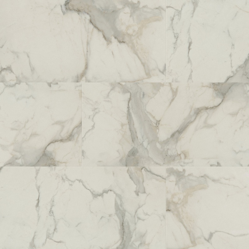 Art Select Calacatta D'oro Rigid Core Luxury Vinyl Tile - Polyurethane - 18" X 36"