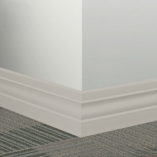 Johnsonite Whispering Mist Rubber Millwork Contoured Wall Base