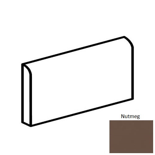 Bright & Matte Profiles Nutmeg Ceramic Wall Trim