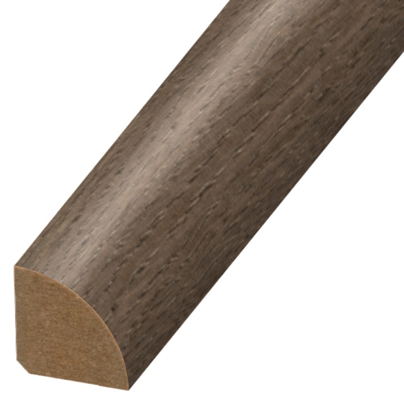Smoky Oak Luxury Vinyl Quarter Round Moulding, 0.75" x 94"