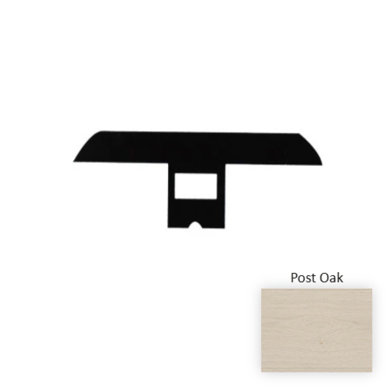Post Oak Laminate Wood Moulding / Trim - 94.5" T Molding - Embossed