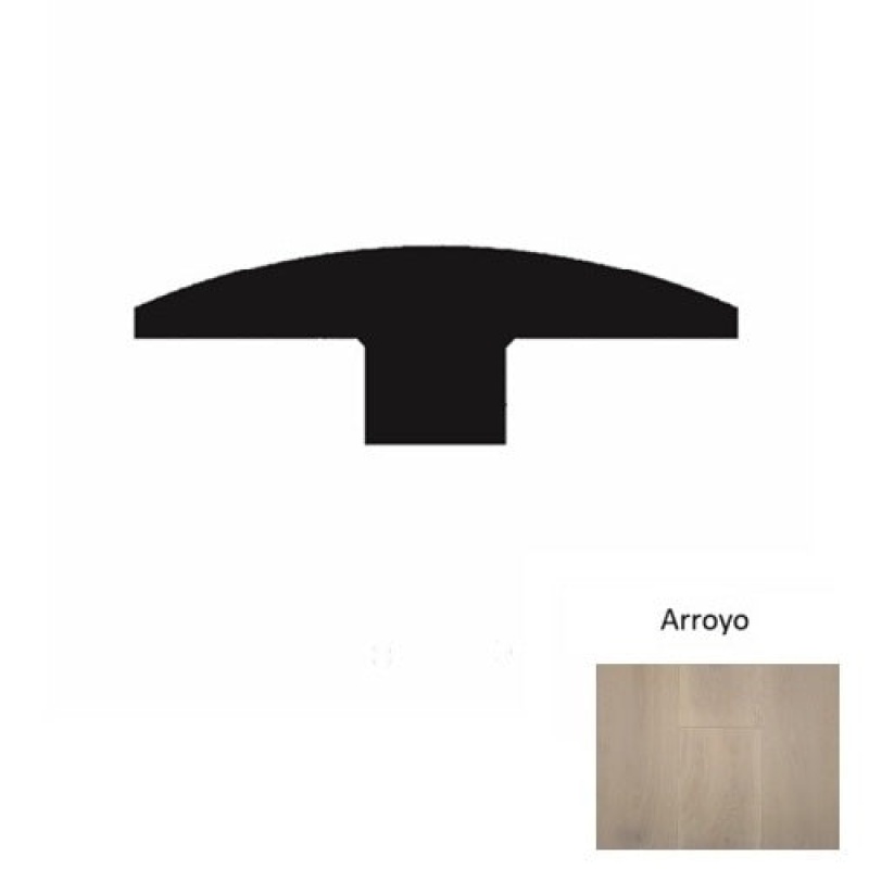 Elevate Arroyo Hardwood Moulding / Trim - 78" T Molding - Wire Brushed