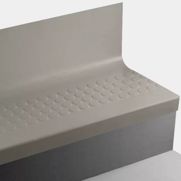 Johnsonite Grizzly Raised Round Rubber Stair Tread