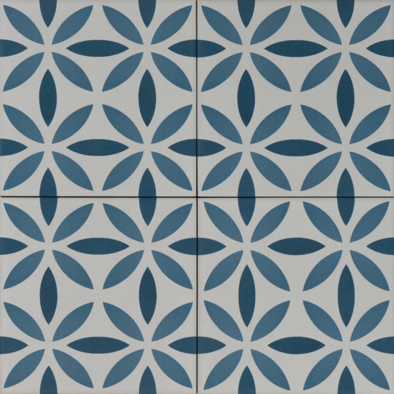 Aquarel Deco Antares Blu Porcelain Tile