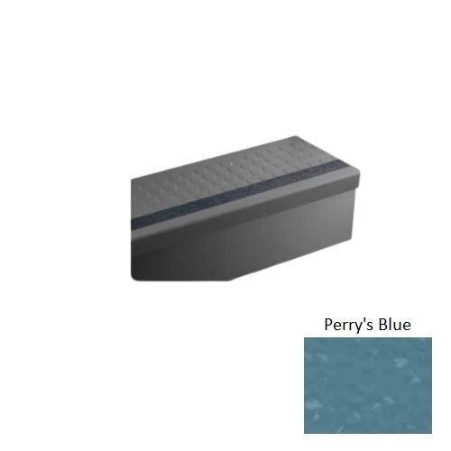Johnsonite Perry's Blue Rubber Stair Tread