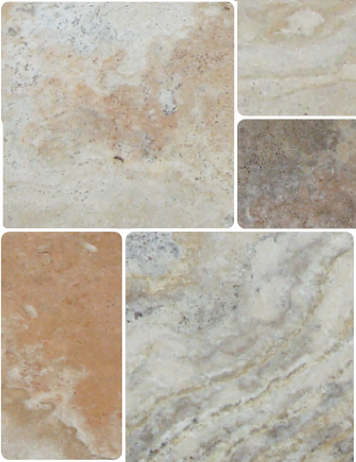 Antique Scabos Travertine Paver - Tumbled