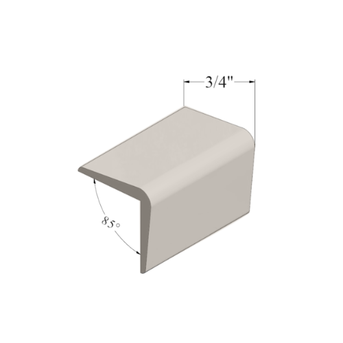Johnsonite Zephyr Vinyl Moulding / Trim