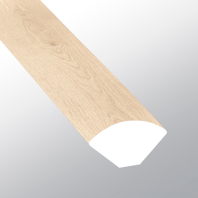 Xl Prescott Chester Hills Luxury Vinyl Moulding / Trim - 0.64" X 94" Quarter Round - Low Gloss