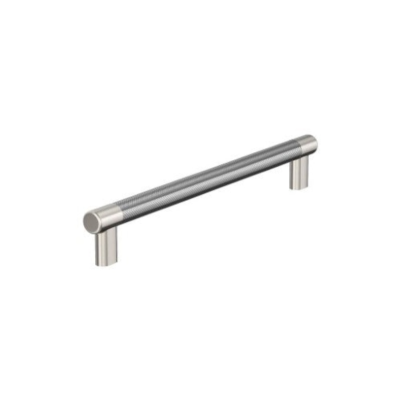 Esquire Zinc & Stainless Steel Appliance Pull - Polished Nickel / Stainless Steel