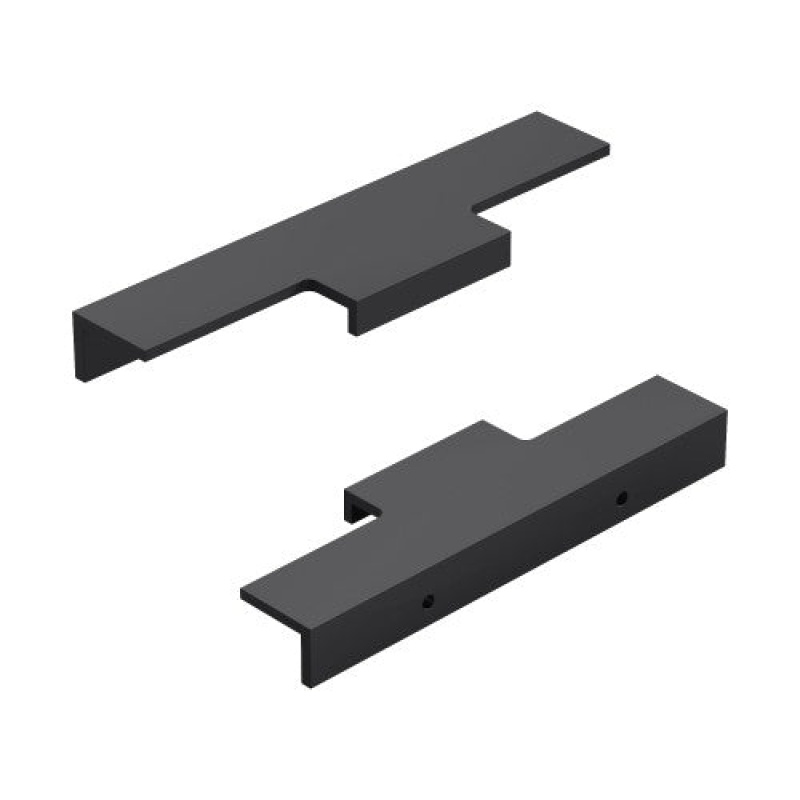3063 Series Metal Cabinet Finger Pull - Matte Black
