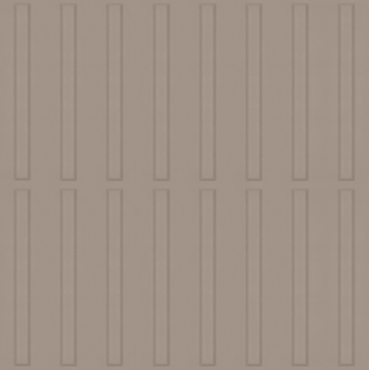 Johnsonite Sandalwood Rubber Tactile Guide Tile - Textured - 24" X 24"