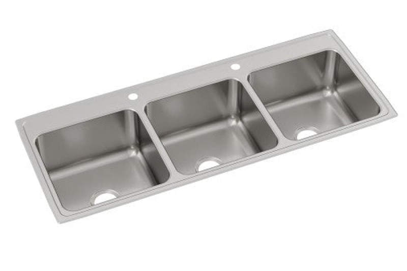 Lustertone Classic Triple Bowl Kitchen Sink