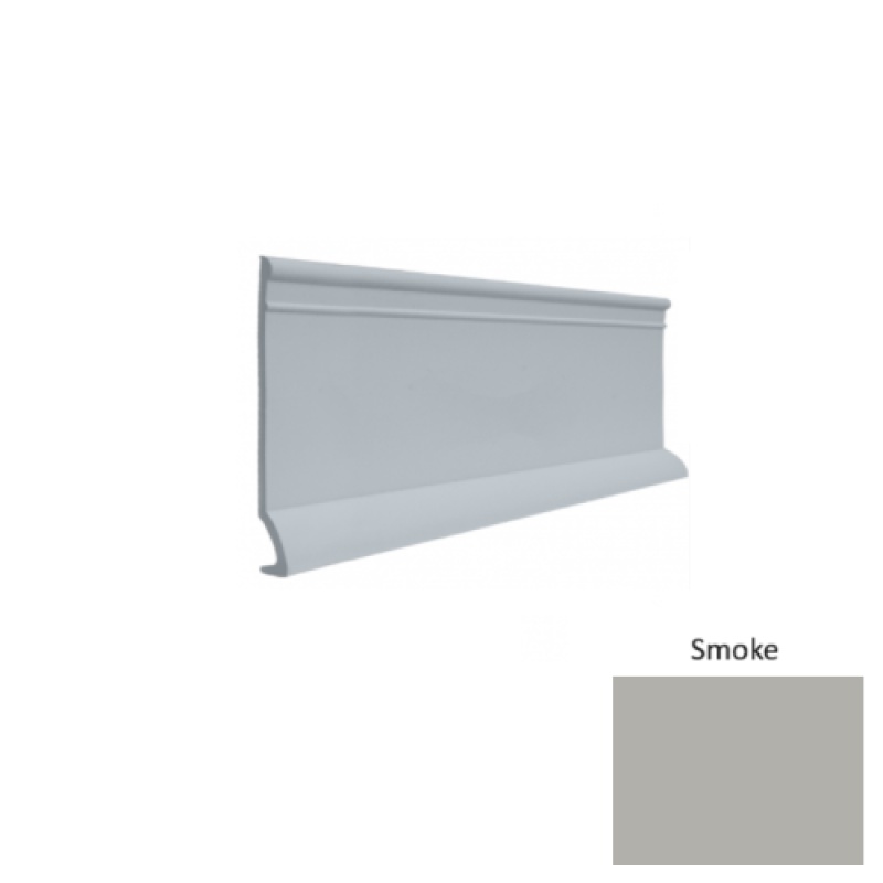 Contours #90 Intrigue Smoke Rubber Profiled Wall Base