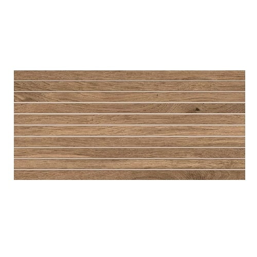 Acreage Stetson Porcelain Mosaic - 1" x 24" Stacked - Matte