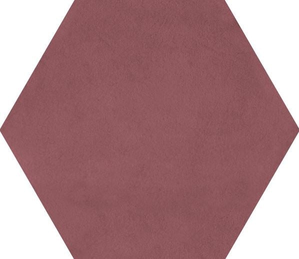 Bee Hive Medley Marsala Porcelain Tile - Matte - 8 1/2" X 10"